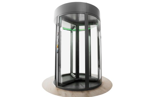 record K 32/42-ST – three-wing and four-wing security revolving doors